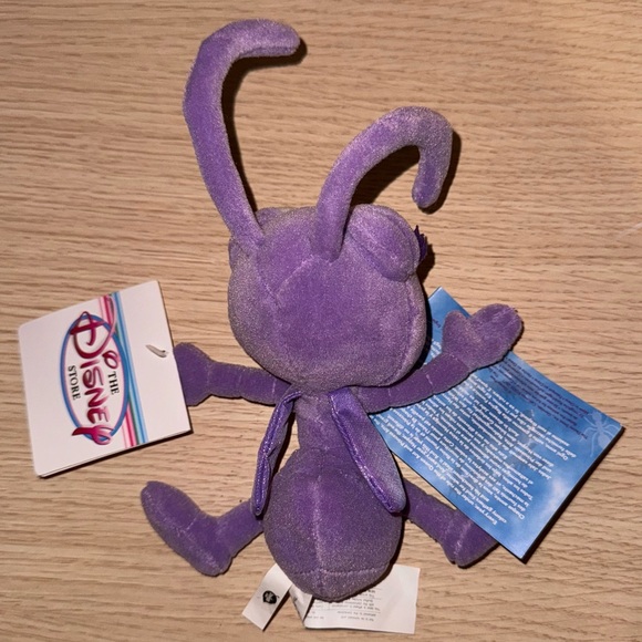 Vintage The Disney Store Mini Bean Bag Plush A Bug's Life Dot Ant 8" - Picture 2 of 2